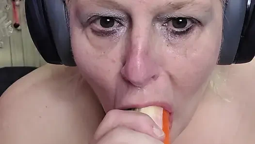 Big Piped Gagged in the Mouth of This Whore Hag