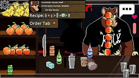 Hardcore-sex mit dem sexy barkeeper (Hazel, der barkeeper)
