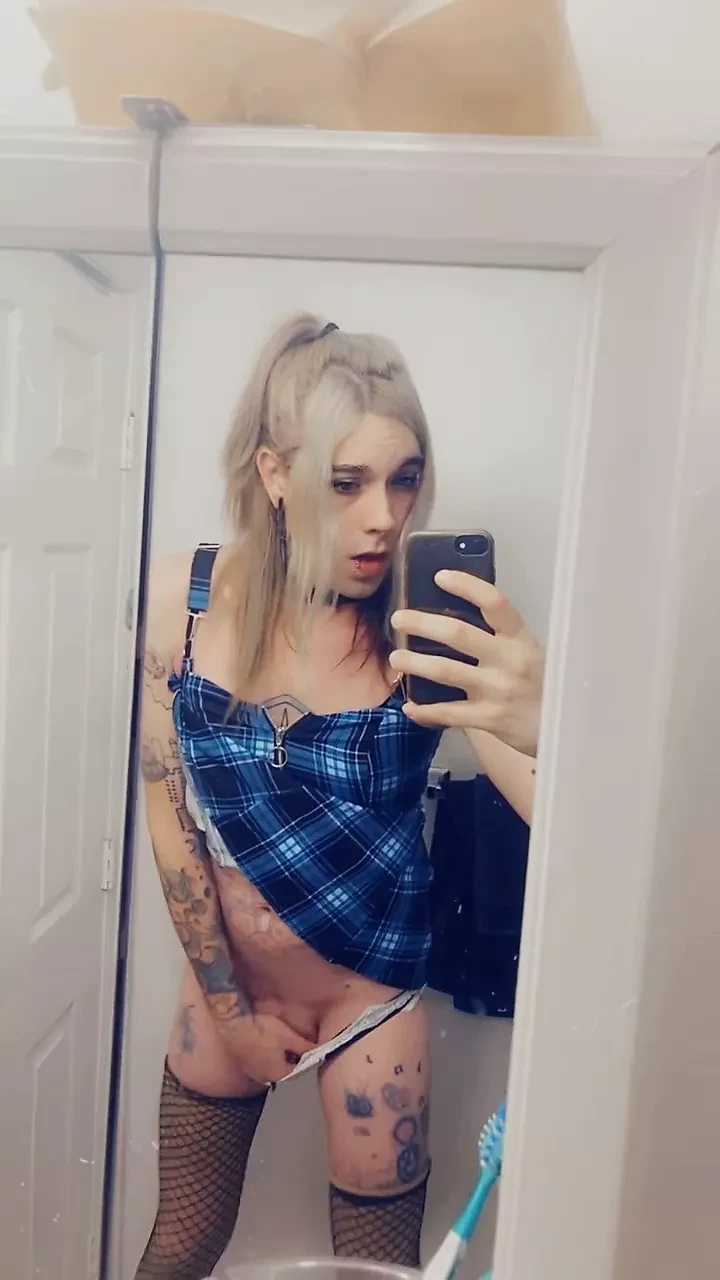 She likes to watch herself