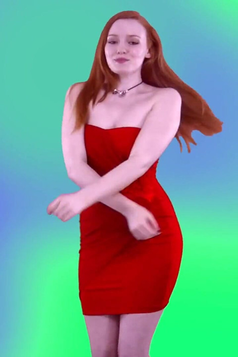 Klow Kane - kırmızı elbise