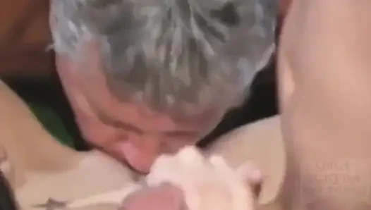 Big Group Sex Party with Allie Anal Sex and Big Facial