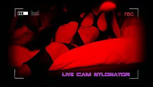 Live-cam Nylons Heißer Nylon-strap-on-fick
