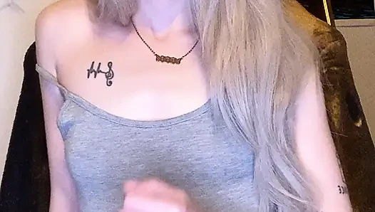 SPOOKYBARBIEGRL GOTH HOMEWRECK JOI - KÜÇÜK MEMELER DAHA IYI