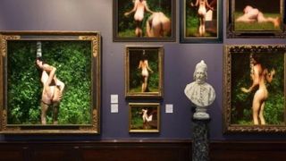 エッチな裸芸術の偽博物館