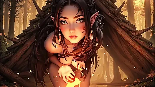 Фессия и охотник, часть 1 АСМР, инструкция по, лицо Ахегао