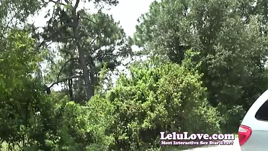 Lelu Love-Outdoor Masturbation Asshole Puckering