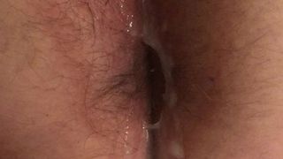 Creampie aftermath my cougar