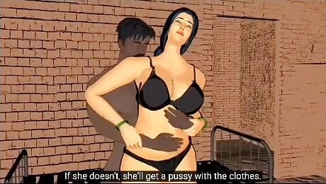 Two men fucked the mistress together