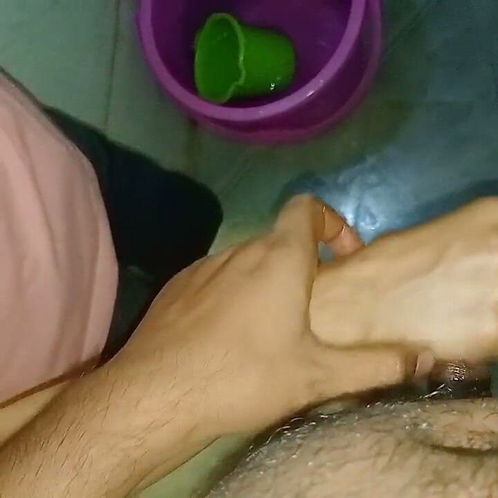 She Was Trying to Make Me Cum First by Oiled Massage to My Dick