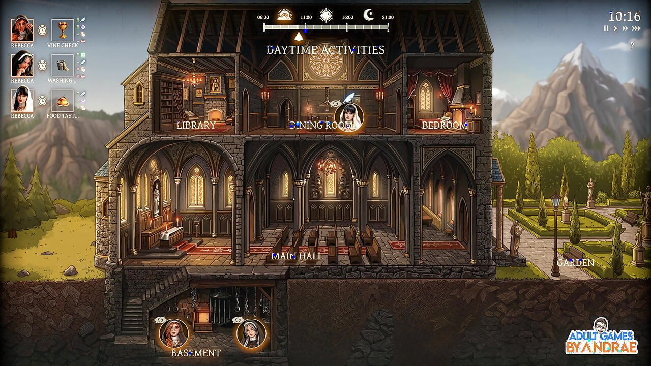 Stepsisters in Sin Gameplay Part 18 - Raquel Seeks Out Lust for Sins
