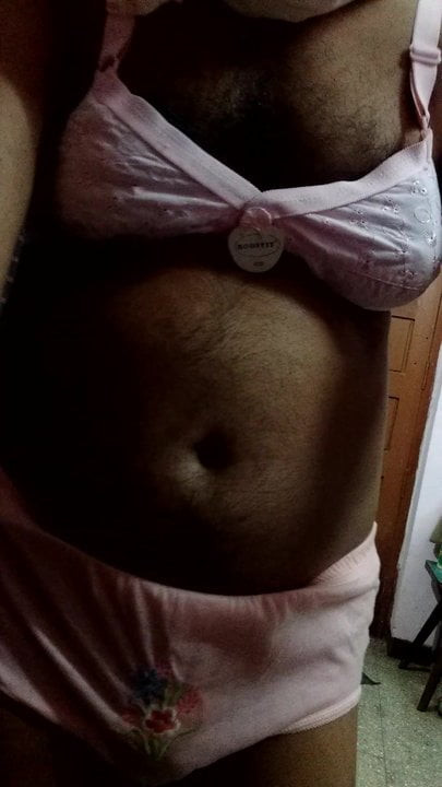 My rose colour bra and panty