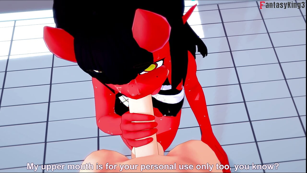 Meru, a succubus bikini pov sexo