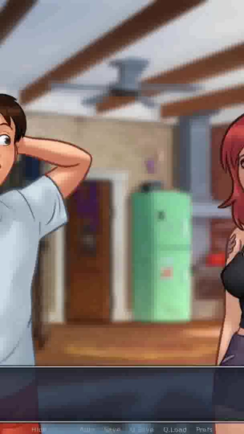 Summertime Saga: Please Don't Tell Anyone That You Caught Me Masturbating - Ep125 | Clip 1
