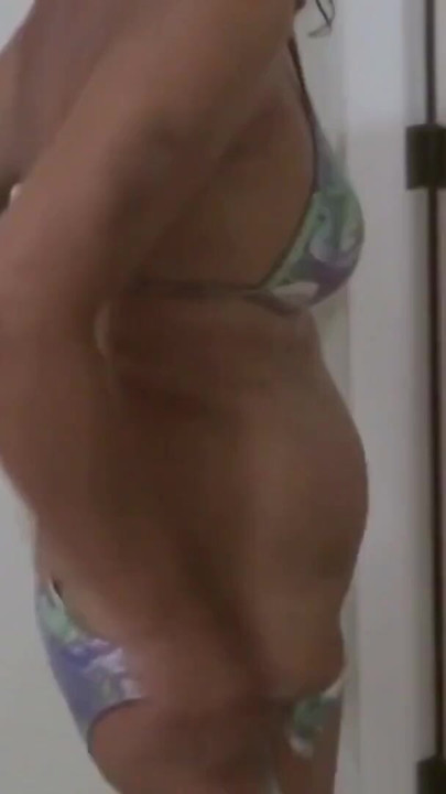 My wife is very excited in a bikini on the beach | Clip 1
