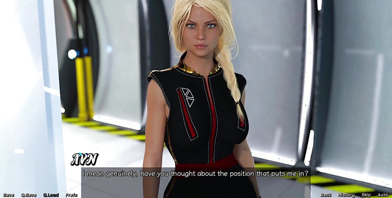 Stranded in Space - Blonde Virgin Caught Me with Her Step Sister
