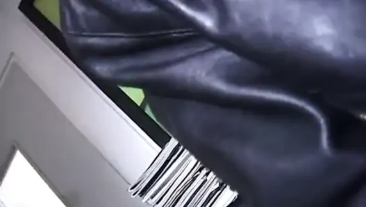 Horny MILF finger fucks her cunt and licks her fingers