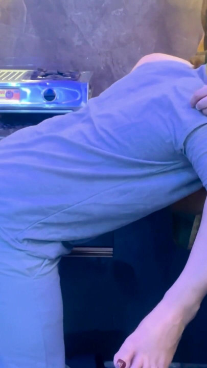 Husband Cheat Her Wife and Fucks Her Hot Saali in the Kitchen.... | Clip 1