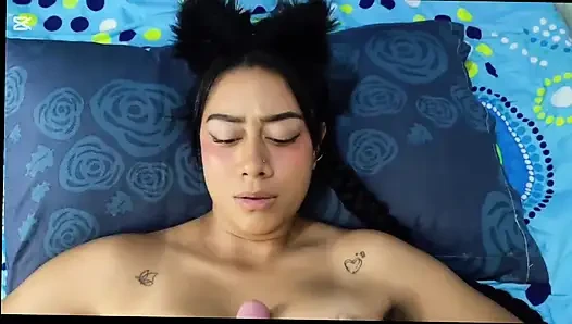 I give a Russian, which ends with oral sex to a follower