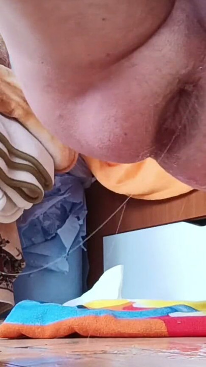 I'm Widening My Hole With This Big White Dildo | Clip 1