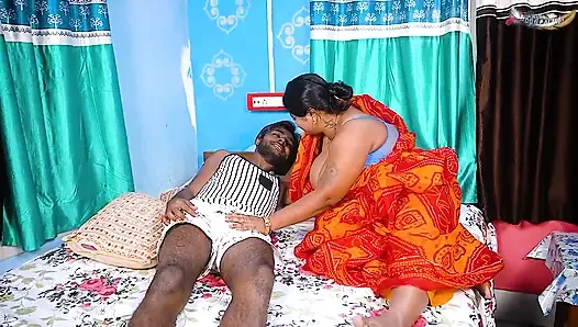 Step Mother Harcore Fuck with Her Step Son When They Were Alone at Home