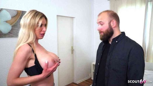 German big tits pornstar manu magnum -  for one night