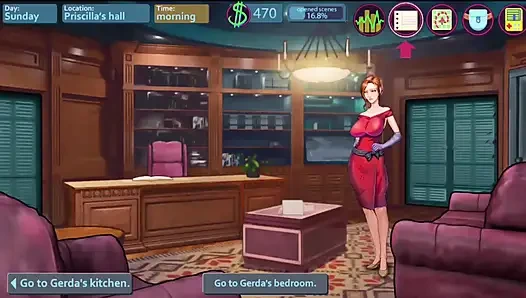 Taffy Tales #27 - Sara Johannes'e sakso çekti... Priscilla ve Johannes sinemaya gitti... Johannes Gerda'yı sikiyor.