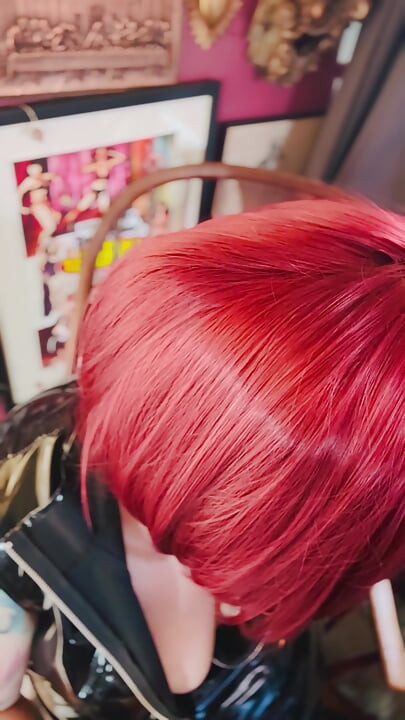 This PVC Hotwife Chain Smokes 2 Cork Cigarettes And Dirty Smoke Slave Talk - OMI OME Drifting Snap Inhales