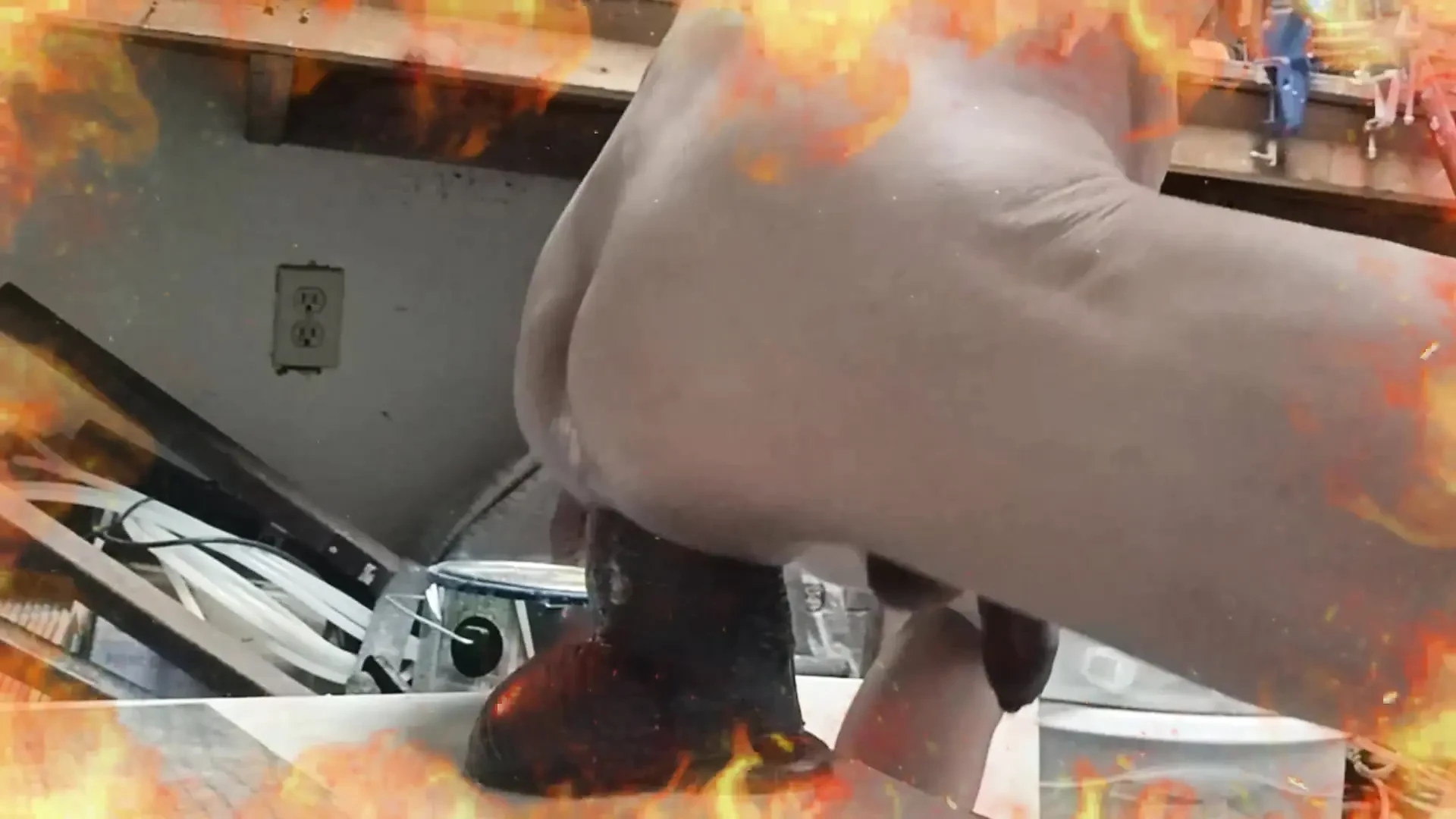 Enorme Polla Negra Destroza Al Gloton