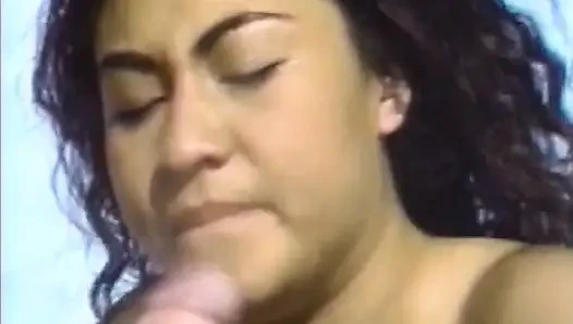 Perfect French Teen Sucking Cock in Pool