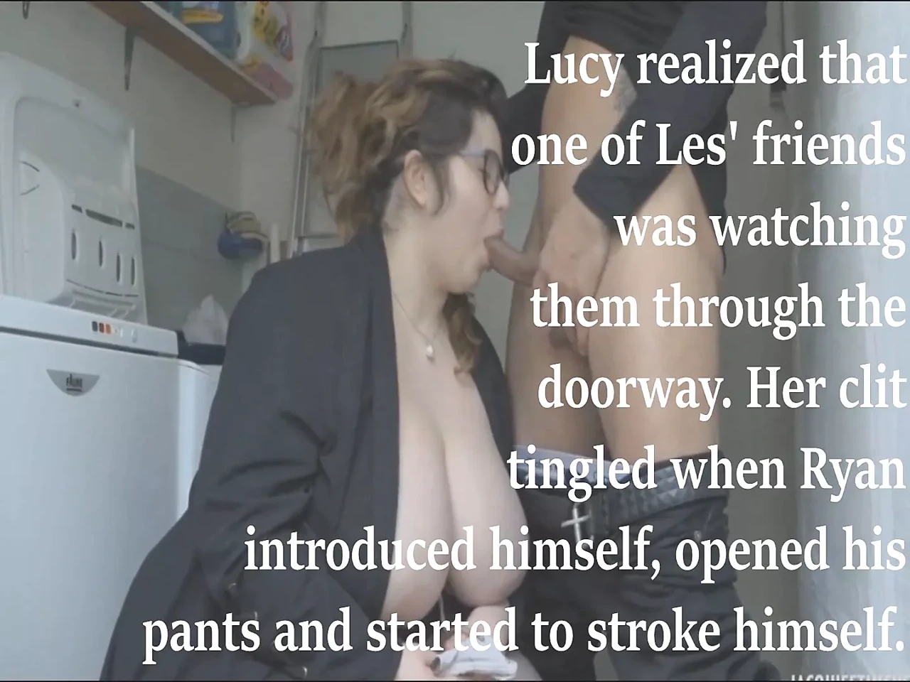 露西拜访邻居。