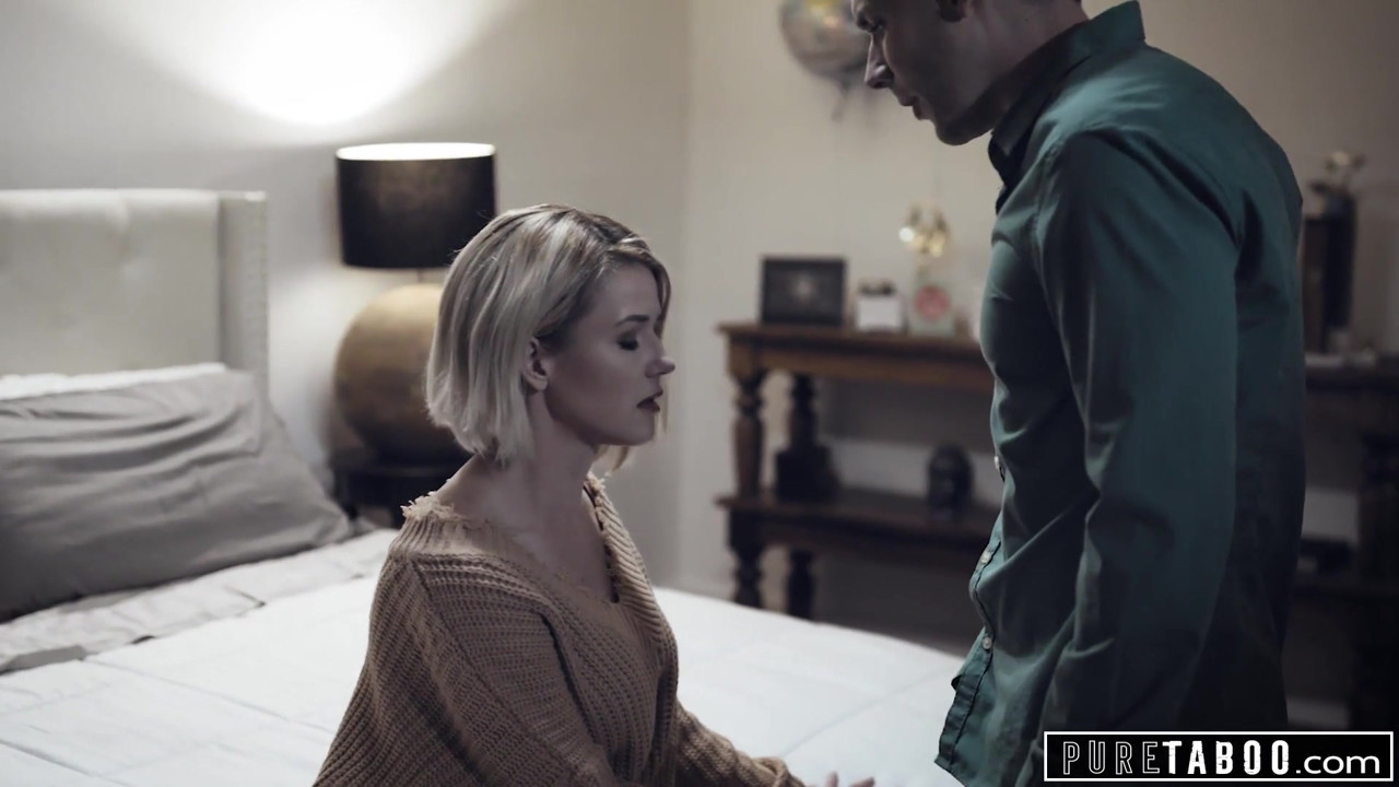 PURE TABOO Stepmom Helped Injured Step Son Pleasure Himself