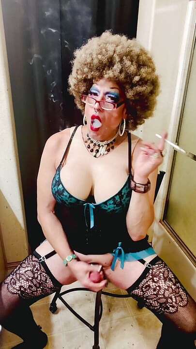 Sexual Disco Smoking Cum Fur Fetish