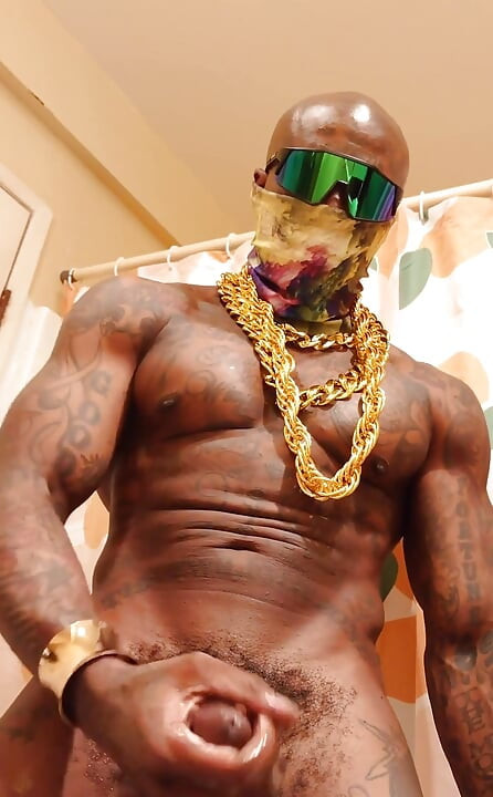 BBC Worship Hallelujah Johnson (I Planned it Out) Tall Dark Chocolate Muscles Tattoos Hairy BBC Hallelujah Johnson Masturbating