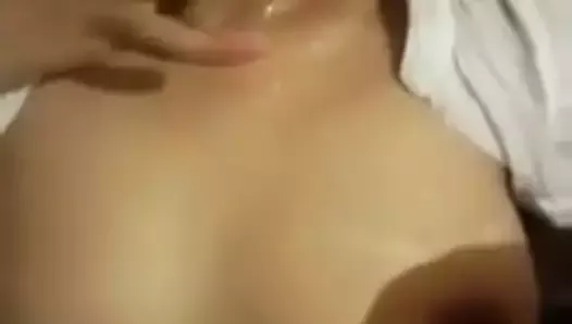 Amateur Asian Babe Takes A Cum Shot