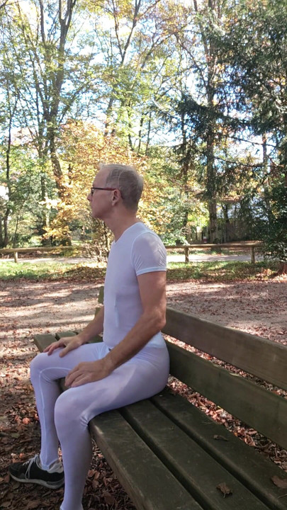 Emotional moment from "Hooker on the bike path"