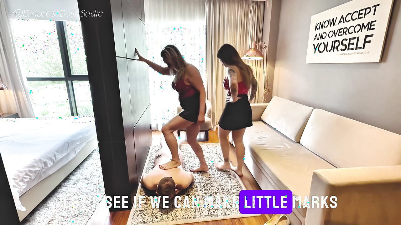 Foot Humiliation Double Trampling