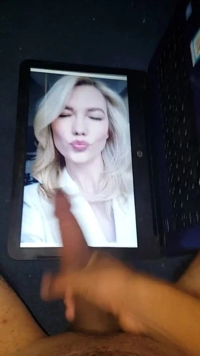 Трибьют спермы для Karlie Kloss # 1