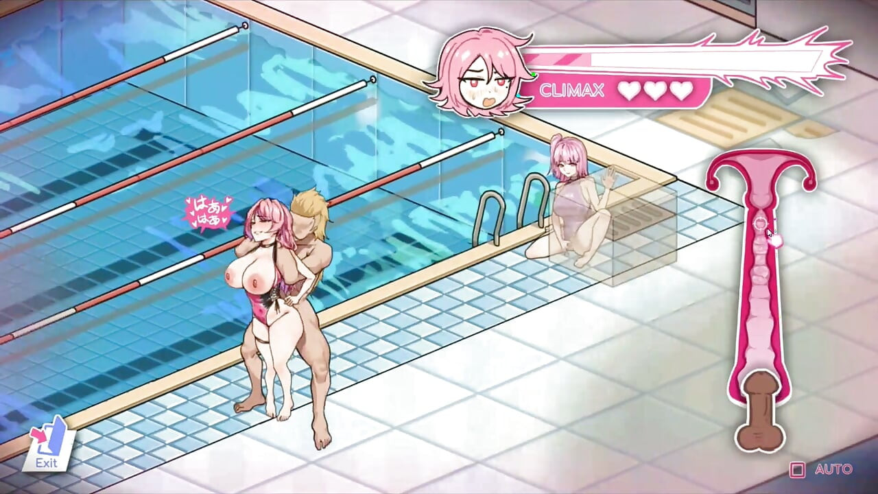 Hentai Game - Minami Hentai Gallery Scene Pool Sex 2 - Lifeguard Holic