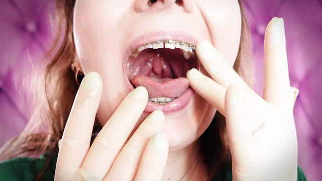 ASMR and close-ups: Giantess Vore Fetish - Eating Cars from chocolate. Braces. (Arya Grander)