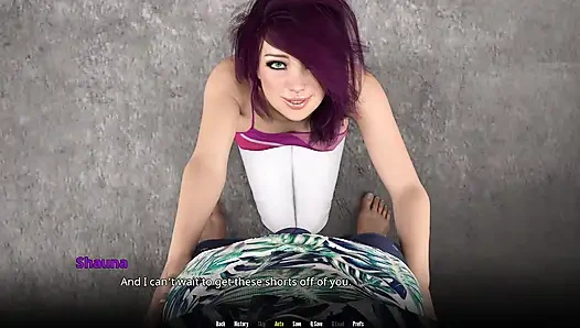 Wvm - Моя Подруга-транс Делает Мне Грязный Минет В Подвале