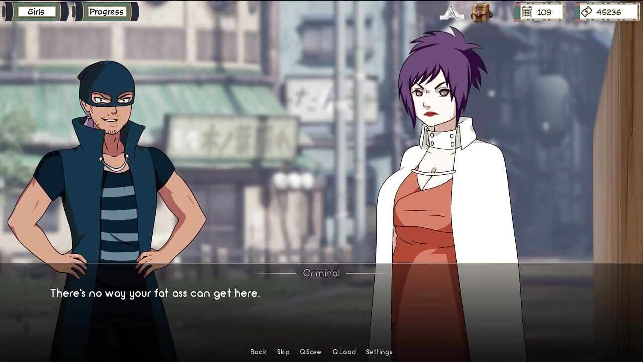 Kunoichi Trainer - Naruto Trainer V0.20.1 Partea Gagica sexy Anko se masturbează de Loveskysan69 107