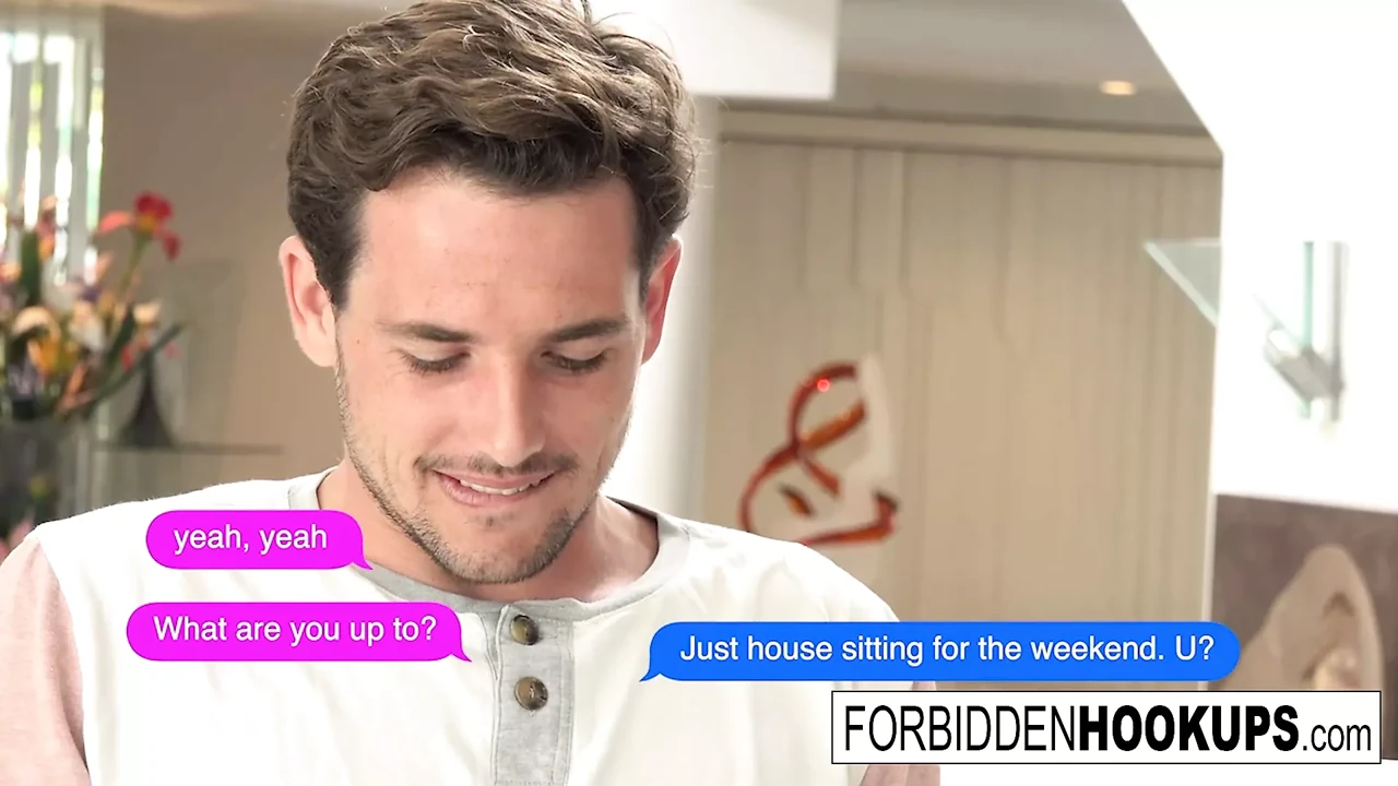 A pizza delivery turns into step-siblings fucking