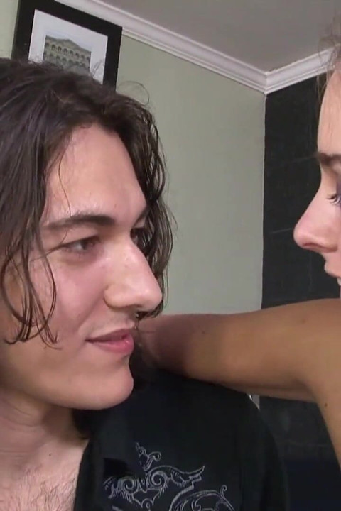 Petite blonde cheerleader seduces her step brother and have intense sex