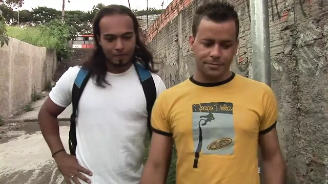 Guys polish dicks and passionately suck each other