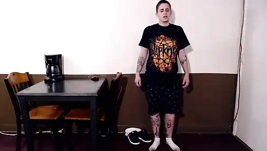 Dua wanita memiliki atlet gatal kaki