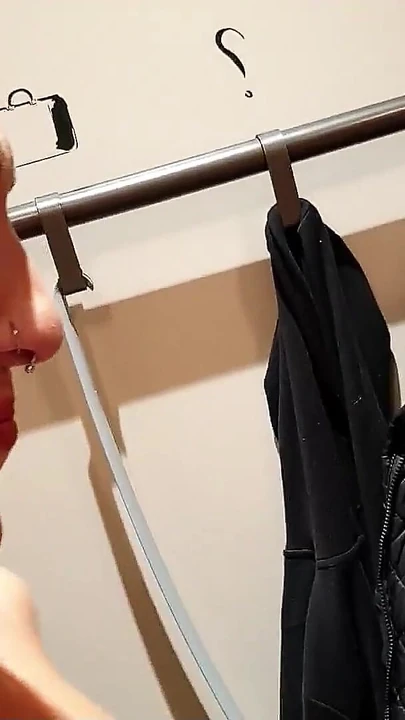 Captivating moment from "German Public Scandal FFM 3Some in Changing Room with two Dirty Girls"