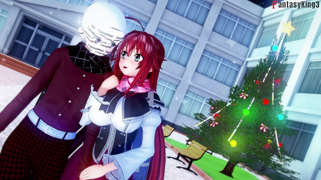 Rossweisse almost catch me fucking Akeno - DXD NTR Madness Series