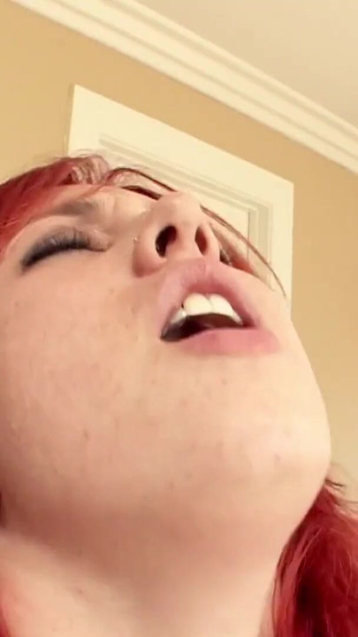 Emotional moment from "Redhead Big Ass Stepdaughter Seduced to Rough Sex by old Guy"