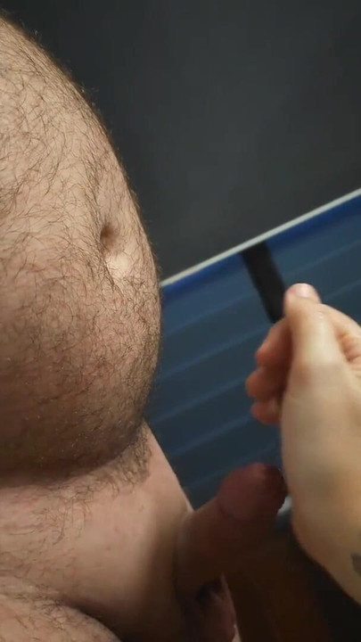 Thrilling moment from "Horny mom gives tinder date a handjob"