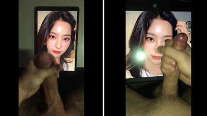 Fromis 9 saerom collab cum tribute with egirlsfc